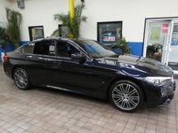 USED 2019 19 BMW 5 SERIES 2.0 530E M SPORT 4d 249 BHP SAT NAV LEATHER HEATED CRUISE VAT Q 1 OWNER SERVICE HISTORY 6 MONTHS GOLD WARRANTY