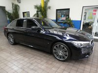 USED 2019 19 BMW 5 SERIES 2.0 530E M SPORT 4d 249 BHP SAT NAV LEATHER HEATED CRUISE VAT Q 1 OWNER SERVICE HISTORY 6 MONTHS GOLD WARRANTY