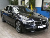 USED 2019 19 BMW 5 SERIES 2.0 530E M SPORT 4d 249 BHP SAT NAV LEATHER HEATED CRUISE VAT Q 1 OWNER SERVICE HISTORY 6 MONTHS GOLD WARRANTY