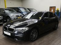 USED 2019 19 BMW 5 SERIES 2.0 530E M SPORT 4d 249 BHP SAT NAV LEATHER HEATED CRUISE VAT Q 1 OWNER SERVICE HISTORY 6 MONTHS GOLD WARRANTY