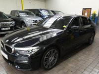 USED 2019 19 BMW 5 SERIES 2.0 530E M SPORT 4d 249 BHP SAT NAV LEATHER HEATED CRUISE VAT Q 1 OWNER SERVICE HISTORY 6 MONTHS GOLD WARRANTY