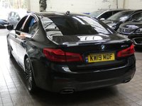 USED 2019 19 BMW 5 SERIES 2.0 530E M SPORT 4d 249 BHP SAT NAV LEATHER HEATED CRUISE VAT Q 1 OWNER SERVICE HISTORY 6 MONTHS GOLD WARRANTY