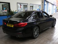 USED 2019 19 BMW 5 SERIES 2.0 530E M SPORT 4d 249 BHP SAT NAV LEATHER HEATED CRUISE VAT Q 1 OWNER SERVICE HISTORY 6 MONTHS GOLD WARRANTY