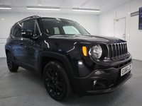 USED 2016 66 JEEP RENEGADE 1.6 M-JET DAWN OF JUSTICE 5d 118 BHP ABSOLUTLEY STUNNING SPECIAL EDITION IN CARBON BLACK