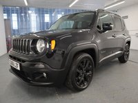 USED 2016 66 JEEP RENEGADE 1.6 M-JET DAWN OF JUSTICE 5d 118 BHP ABSOLUTLEY STUNNING SPECIAL EDITION IN CARBON BLACK