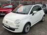 USED 2013 63 FIAT 500 1.2 Lounge 3dr - PANORAMIC ROOF 