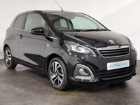 USED 2015 15 PEUGEOT 108 1.2 ALLURE 3d 82 BHP 23868 Miles , High gloss black