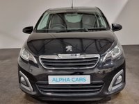 USED 2015 15 PEUGEOT 108 1.2 ALLURE 3d 82 BHP 23868 Miles , High gloss black