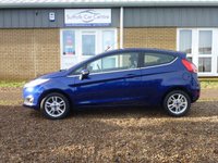 USED 2014 64 FORD FIESTA 1.2 ZETEC 3d 81 BHP www.suffolkcarcentre.co.uk - Located a Reydon