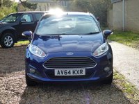 USED 2014 64 FORD FIESTA 1.2 ZETEC 3d 81 BHP www.suffolkcarcentre.co.uk - Located a Reydon