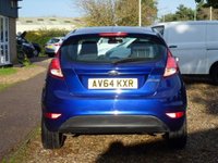 USED 2014 64 FORD FIESTA 1.2 ZETEC 3d 81 BHP www.suffolkcarcentre.co.uk - Located a Reydon