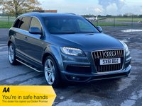 USED 2011 61 AUDI Q7 3.0 TDI QUATTRO S LINE 5d 245 BHP VERY CLEAN EXAMPLE