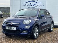 USED 2016 16 FIAT 500X 1.4 MULTIAIR POP STAR DDCT 5d 140 BHP www.suffolkcarcentre.co.uk - Located at Lowestoft