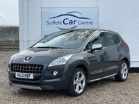 USED 2013 13 PEUGEOT 3008 1.6 ALLURE E-HDI FAP 5d 115 BHP www.suffolkcarcentre.co.uk - Located at Lowestoft