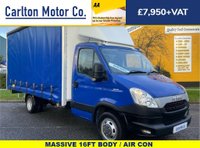 USED 2014 14 IVECO DAILY 35C13 136 LWB CURTAIN SIDER DRW 16ft Curtain Side Body