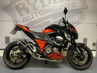 USED 2013 63 KAWASAKI Z800 AEF  WITH RACE EXHAUST
