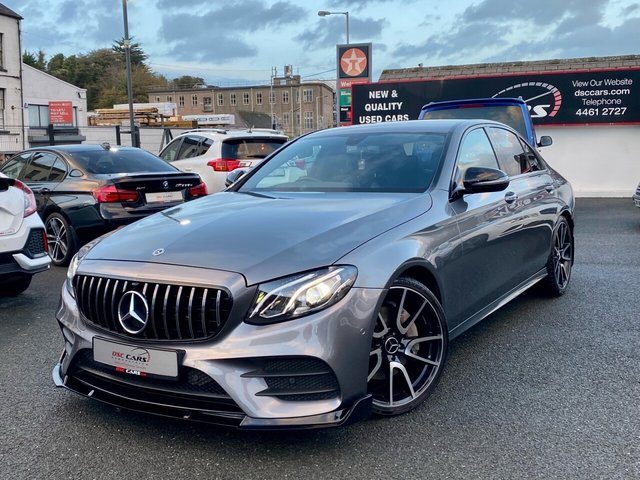 2018 18 Mercedes-Benz E-Class 2.0 E 220 D AMG LINE 4d 192 BHP
