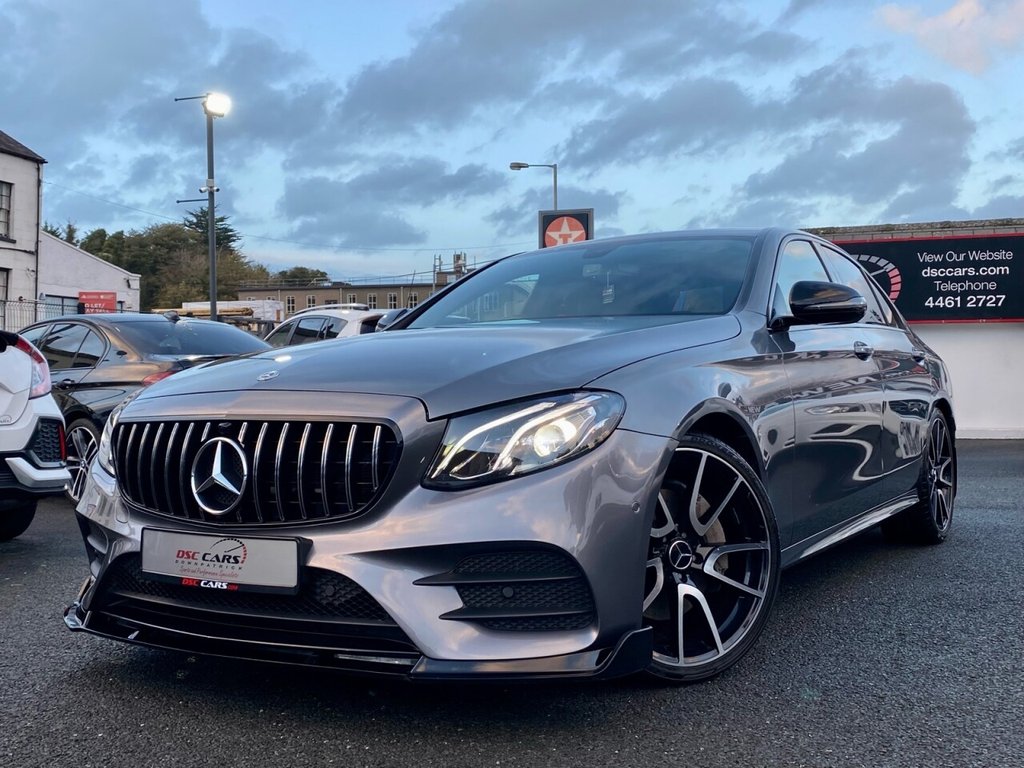 USED 2018 18 MERCEDES-BENZ E-CLASS 2.0 E 220 D AMG LINE 4d 192 BHP 20' ALLOYS