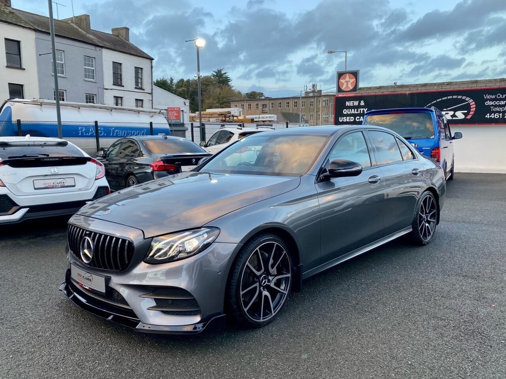 USED 2018 18 MERCEDES-BENZ E-CLASS 2.0 E 220 D AMG LINE 4d 192 BHP 20' ALLOYS