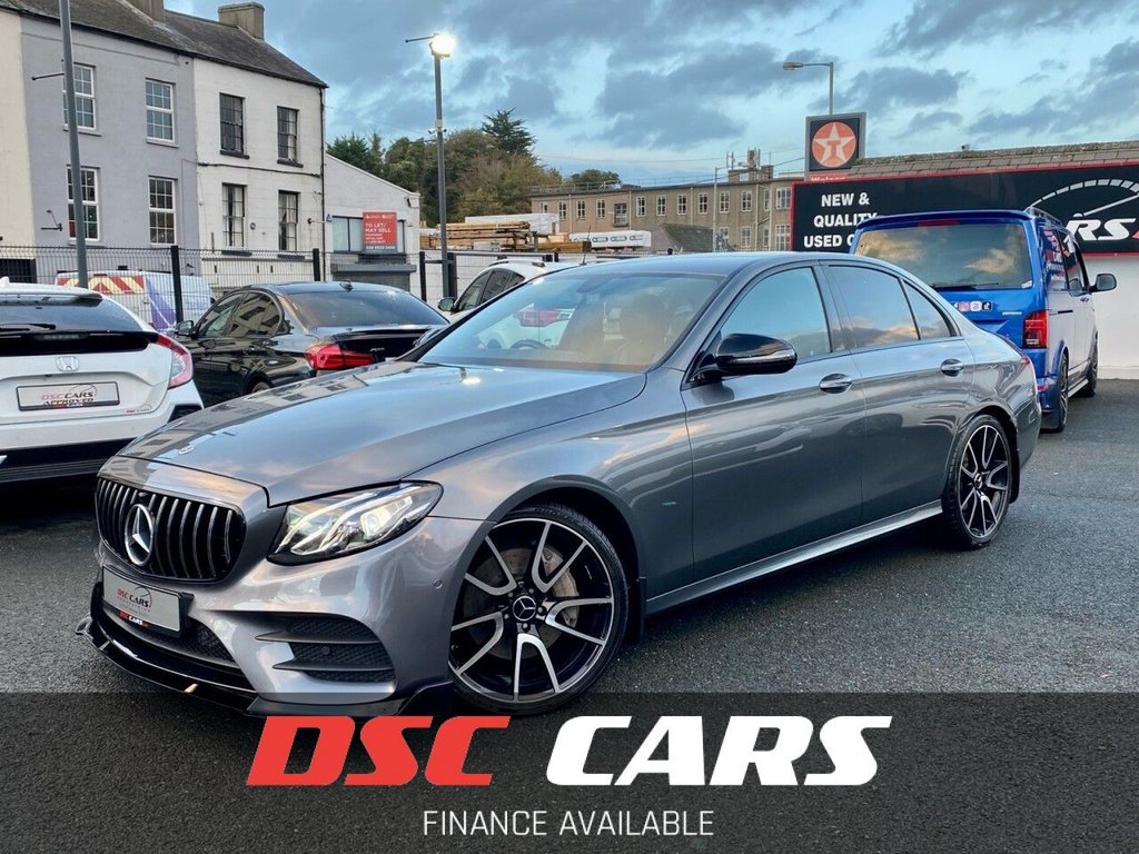 USED 2018 18 MERCEDES-BENZ E-CLASS 2.0 E 220 D AMG LINE 4d 192 BHP 20' ALLOYS