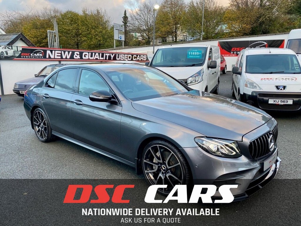 USED 2018 18 MERCEDES-BENZ E-CLASS 2.0 E 220 D AMG LINE 4d 192 BHP 20' ALLOYS
