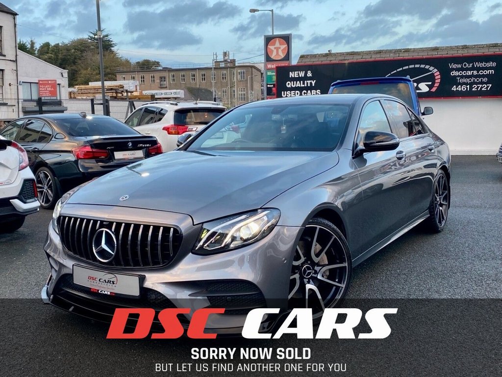 USED 2018 18 MERCEDES-BENZ E-CLASS 2.0 E 220 D AMG LINE 4d 192 BHP 20' ALLOYS