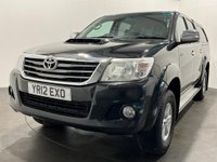 USED 2012 12 TOYOTA HI-LUX 2.5 HL3 4X4 D-4D DCB 142 BHP 