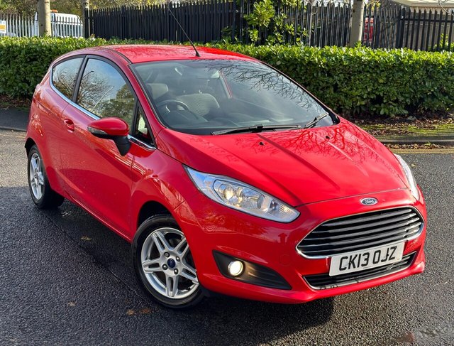 2013 13 Ford Fiesta 1.2L ZETEC 3d 81 BHP