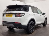 USED 2016 16 LAND ROVER DISCOVERY SPORT 2.0 TD4 SE TECH 5d 180 BHP Striking Fuji white Discovery Sport, Full ebony leather, panoramic glass roof