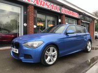 USED 2013 63 BMW 1 SERIES 2.0 116D M SPORT 5d 114 BHP NAV~BLUETOOTH~DAB~A/C~PARK SENSORS