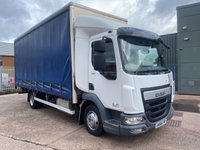 USED 2017 66 DAF TRUCKS LF 4.5 LF 180 7.5 TONNE CURTAIN SIDE WITH TUCK UNDER TAIL LIFT 