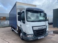 USED 2017 66 DAF TRUCKS LF 4.5 LF 180 7.5 TONNE CURTAIN SIDE WITH TUCK UNDER TAIL LIFT 
