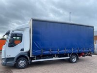 USED 2017 66 DAF TRUCKS LF 4.5 LF 180 7.5 TONNE CURTAIN SIDE WITH TUCK UNDER TAIL LIFT 