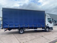 USED 2017 66 DAF TRUCKS LF 4.5 LF 180 7.5 TONNE CURTAIN SIDE WITH TUCK UNDER TAIL LIFT 