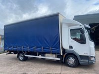 USED 2017 66 DAF TRUCKS LF 4.5 LF 180 7.5 TONNE CURTAIN SIDE WITH TUCK UNDER TAIL LIFT 