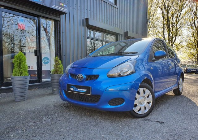 2011 11 Toyota Aygo 1.0 VVT-I BLUE 5d 67 BHP
