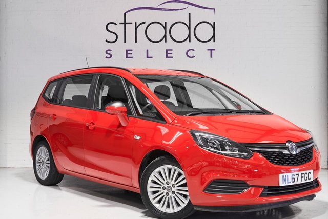 2017 67 Vauxhall Zafira Tourer 1.4 DESIGN 5d 138 BHP