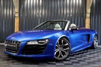 USED 2011 11 AUDI R8 5.2 SPYDER V10 QUATTRO 2d 519 BHP RARE MANUAL V10, STUNNING CAR