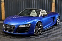 USED 2011 11 AUDI R8 5.2 SPYDER V10 QUATTRO 2d 519 BHP RARE MANUAL V10, STUNNING CAR