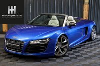 USED 2011 11 AUDI R8 5.2 SPYDER V10 QUATTRO 2d 519 BHP RARE MANUAL V10, STUNNING CAR