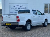 USED 2014 14 TOYOTA HI-LUX 2.5 ICON 4X4 D-4D DCB 142 BHP www.suffolkcarcentre.co.uk - Located at Lowestoft