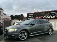 USED 2014 13 AUDI A3 2.0 TDI S LINE 5d 148 BHP LOW MILEAGE,NICE CAR