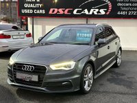 USED 2014 13 AUDI A3 2.0 TDI S LINE 5d 148 BHP LOW MILEAGE,NICE CAR