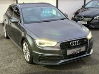 USED 2014 13 AUDI A3 2.0 TDI S LINE 5d 148 BHP LOW MILEAGE,NICE CAR