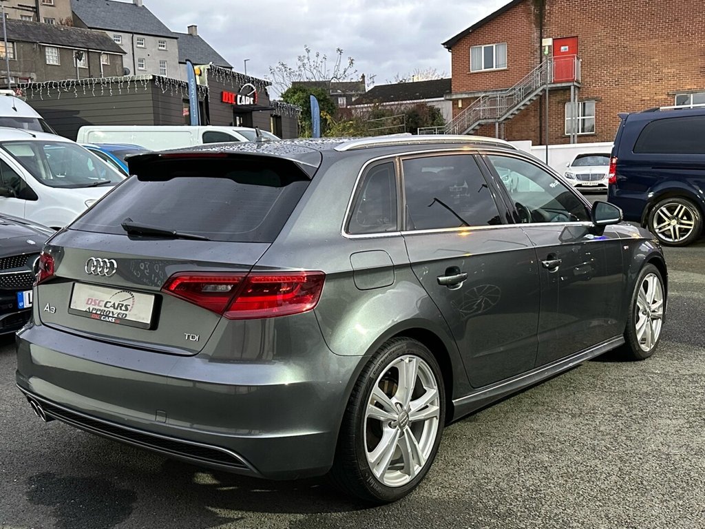 USED 2014 13 AUDI A3 2.0 TDI S LINE 5d 148 BHP LOW MILEAGE,NICE CAR