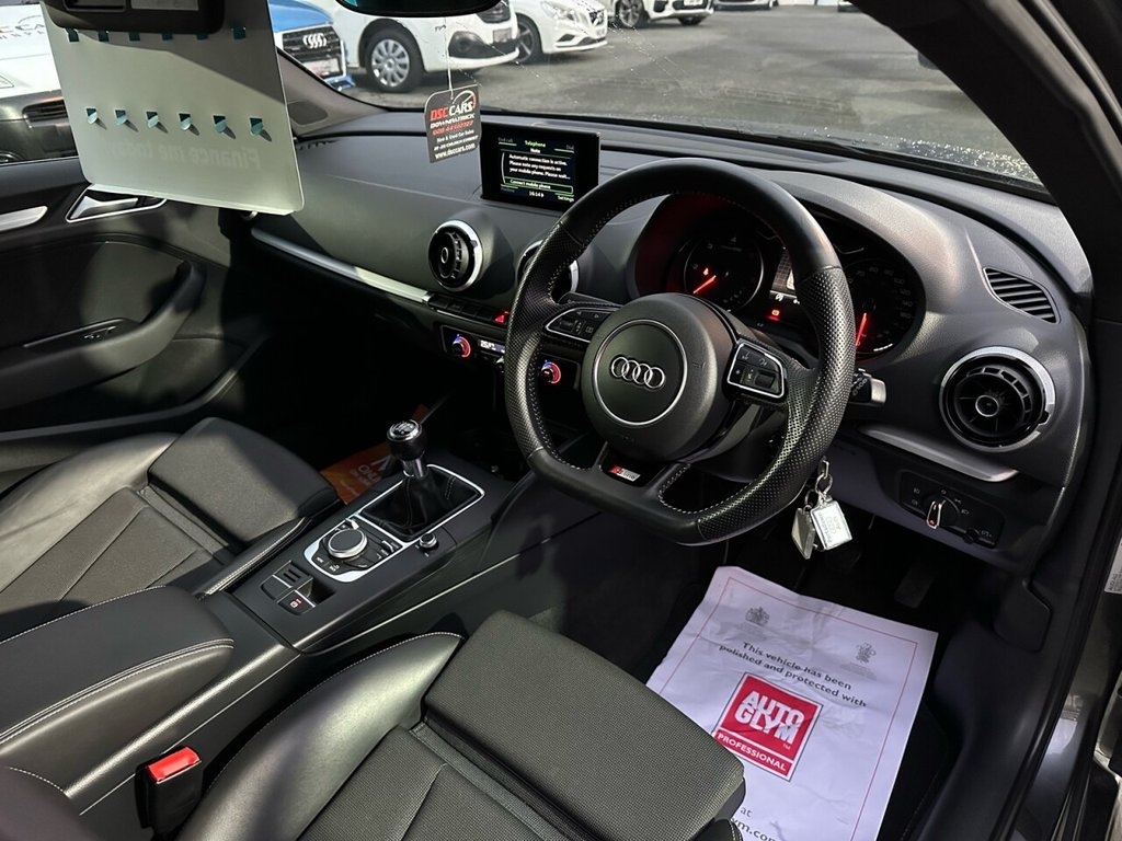 USED 2014 13 AUDI A3 2.0 TDI S LINE 5d 148 BHP LOW MILEAGE,NICE CAR