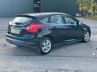 USED 2014 14 FORD FOCUS 1.6 TITANIUM NAVIGATOR TDCI 5d 113 BHP &pound;20 TAX VERY ECONOMICAL