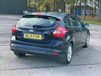 USED 2014 14 FORD FOCUS 1.6 TITANIUM NAVIGATOR TDCI 5d 113 BHP &pound;20 TAX VERY ECONOMICAL
