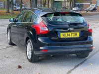 USED 2014 14 FORD FOCUS 1.6 TITANIUM NAVIGATOR TDCI 5d 113 BHP &pound;20 TAX VERY ECONOMICAL