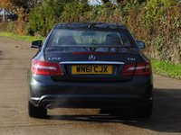 USED 2011 61 MERCEDES-BENZ E-CLASS 2.1 E250 CDI BLUEEFFICIENCY SPORT ED125 2d 204 BHP www.suffolkcarcentre.co.uk - Located at Ilketshall